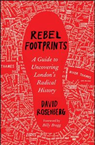 The cover of 'Rebel Footprints: A Guide to Uncovering London's Radical History.'